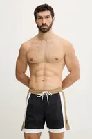 Plavkové šortky BOSS Remy černá barva, 50534321