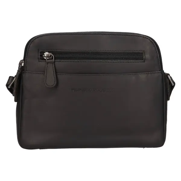 Dámská kožená crossbody kabelka The Chesterfield Brand Vionne - černá