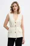 Vesta Sisley béžová barva, jednořadá, 24QVLJ00V