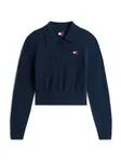 Tommy Jeans Sveter  tmavomodrá