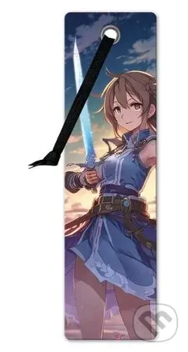 Manga záložka Dievča bojovníčka (Manga - Girl Warrior)