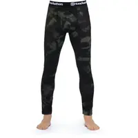 Horsefeathers RILEY Pánské termo kalhoty, tmavě zelená, velikost