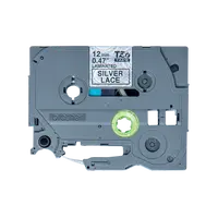 Brother TZ-MPSL31 / TZe-MPSL31, 12mm x 4m, černý tisk / stříbrný podklad, originální páska