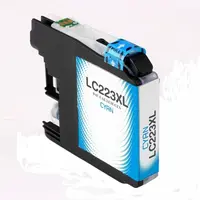 Brother LC-223XL azurová (cyan) kompatibilní cartridge
