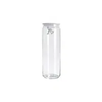 Designová skleněná nádoba Gianni, bílá, prům. 10.5 cm - Alessi