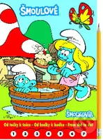Šmoulové / Šmolkovia: Od tečky k tečce / Od bodky k bodke / From dot to dot - kniha z kategorie Úkoly pro děti