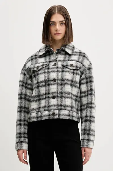 Bunda s příměsí vlny Tommy Jeans