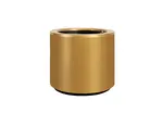 Válcový samozavlažovací květináč KAVA, více variant - Hobby Flower Barva: zlatá, Rozměry: Ø75 x 50