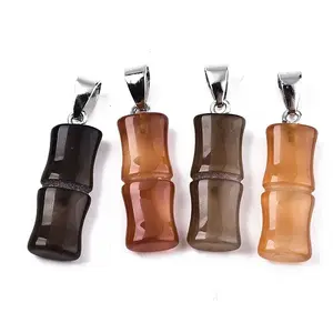 Natural Agate Pendants