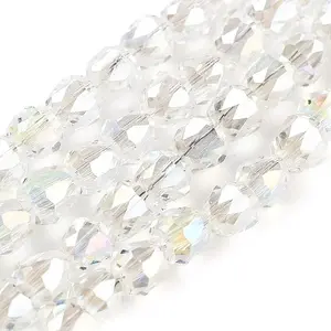 Electroplate Glass Beads Strands