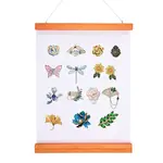 Wall Mounted Brooch Jewelry Display Rolls