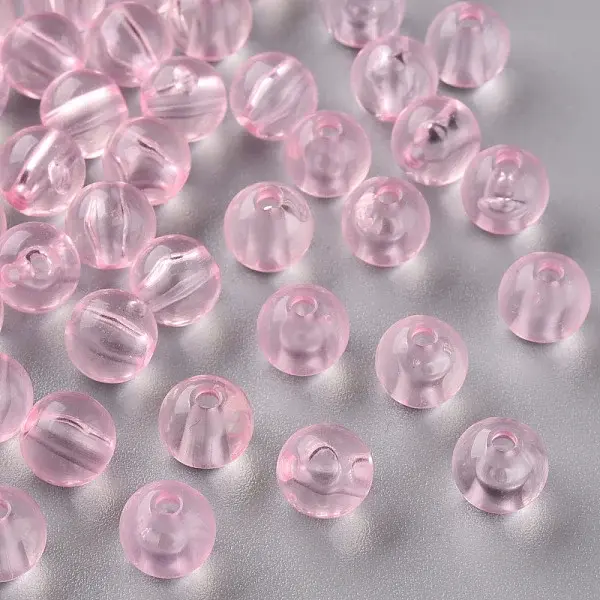 Transparent Acrylic Beads