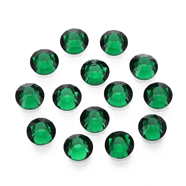 Glass Flat Back Rhinestone Cabochons