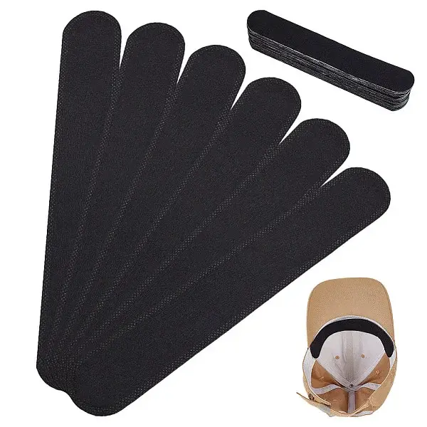 10Pcs Cloth Hat Sweat Liner