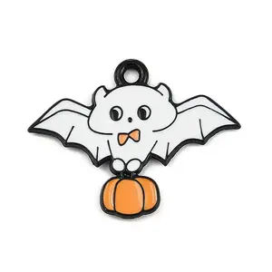 Halloween Alloy Enamel Pendants