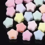 Flocky Acrylic Beads