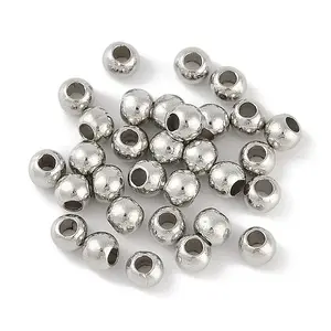 CCB Plastic Round Beads