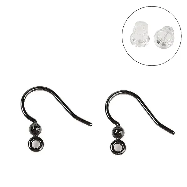 Hypoallergenic Bioceramics Zirconia Ceramic Earring Hooks