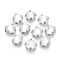 Flat Round Sew on Rhinestone