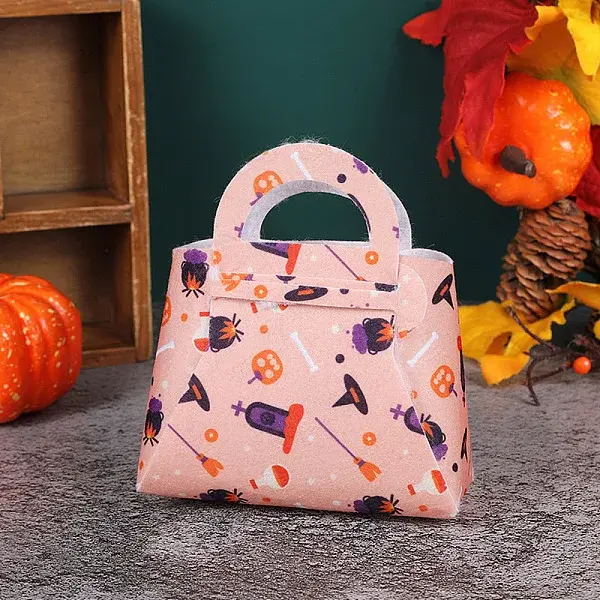 Halloween Theme Non-woven Fabric Gift Bags with Handle