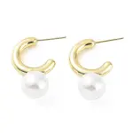 Rack Plating Brass Stud Earrings for Women