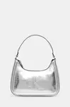 Kabelka Calvin Klein stříbrná barva, LV04F3332G