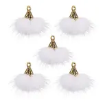 Faux Mink Fur Tassel Pendant Decorations