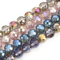 Electroplate Glass Beads Strands