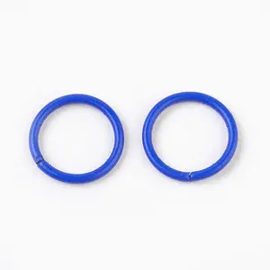 Spray Painted Iron Open Jump Rings