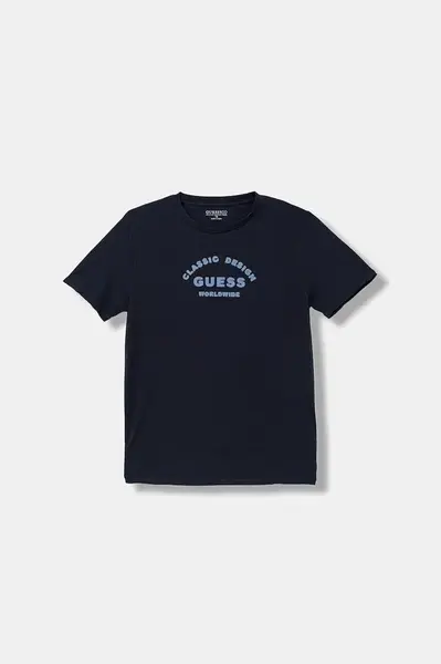 Dětské bavlněné tričko Guess