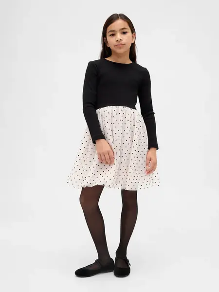 GAP Dětské šaty s tylovou sukní - Holky