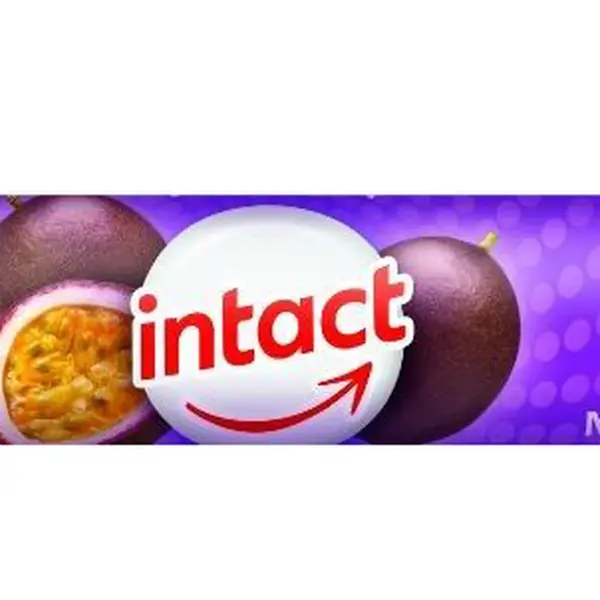 Intact Hroznový cukr s vitaminem C marakuja rolička 40 g