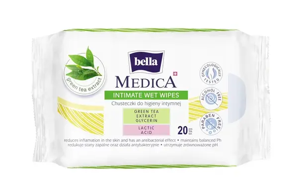 Bella Medica intimní vlhčené ubrousky 20 ks