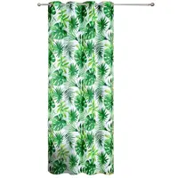 Závěs s očky Tessa 140x250 21036 zelená