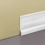 Podlahová lišta PVC biely 65x2000