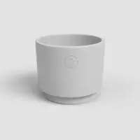 Kvetináč Echo 20cm Svetlosivý