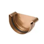 Žlabové čelo pravé 125 mm Bryza měděná