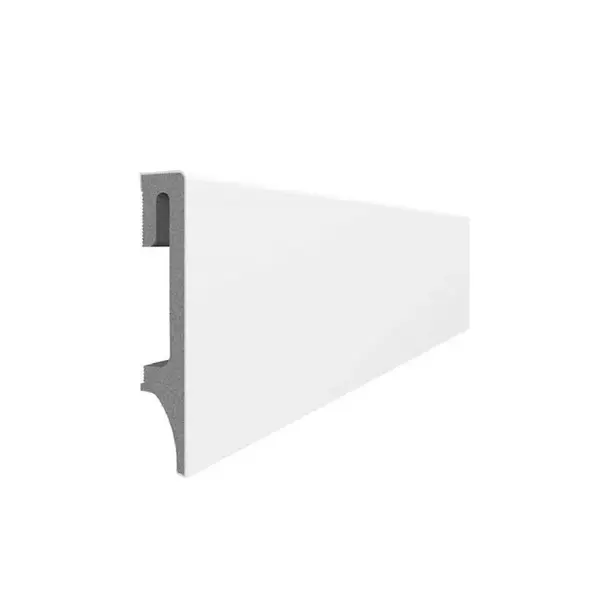 Podlahová lišta Espumo ESP 201 bílá 2400x80x16mm