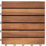 Dřevěná terasová dlaždice Akácie 30x30 cm