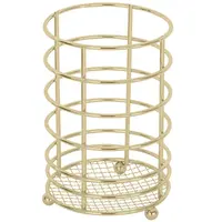 Stojan na příbory zlatý M3131