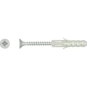 Hmoždinka rozpěrná FIX+ 6 mm s vrutem (15 ks/bal.)