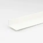 Profil uholníkový PVC bily lesk 10x40x1000