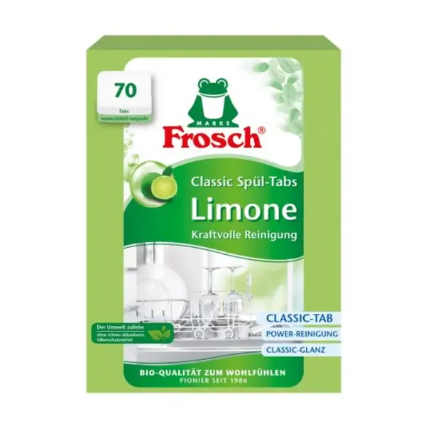 Frosch Eko tablety do myčky nádobí Limetka 70 ks