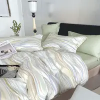 Posteľná bielizeň bavlnený satén ALBS-01340B 160x200 Lasher