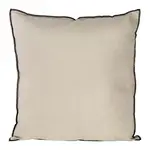 Obliečka na vankúš Linen/5/C 45x45 béžová čierna 405210