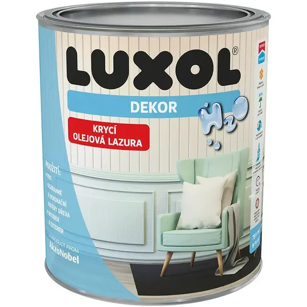 Luxol Dekor tmavosivá 0,75l