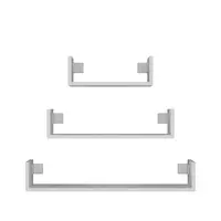 Závěsná police Mobi 3p bílá