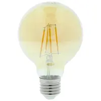 LED žárovka globe G80 vintage 5W E27 2400K 540LM