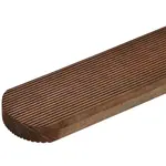 Plotová doska 2x9x120 cm hnedá