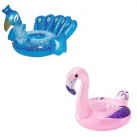 Nafukovacia podložka na nápoje  plameniak alebo páv 34127